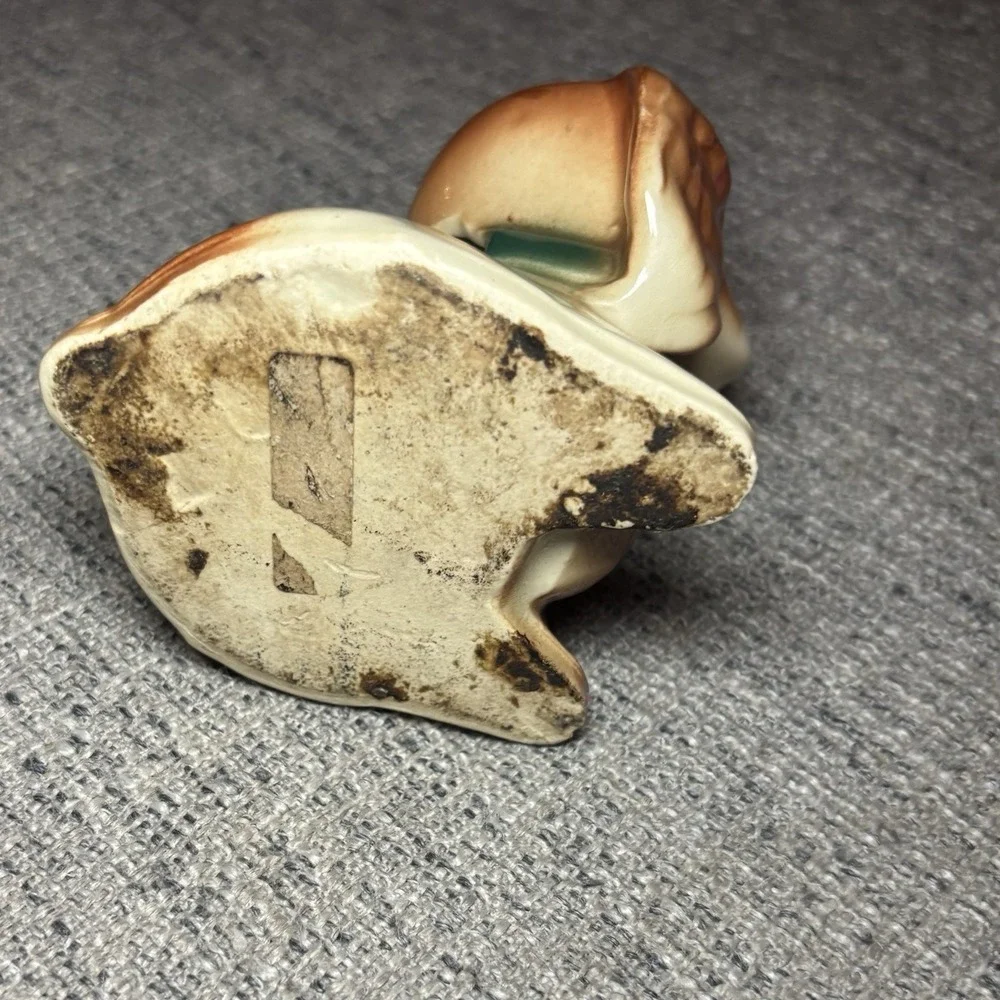 VTG MCM Shawnee Pottery Sad Puppy Dog Planter Ceramic kitschy Decor‎ 1950/60s